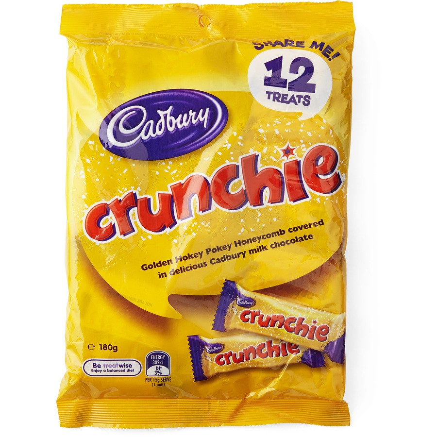 Cadbury Share Pack Crunchie 12pk 180g
