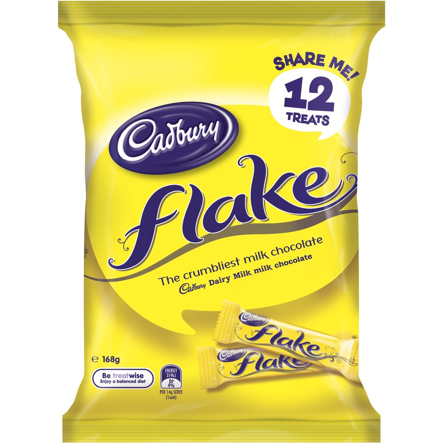 Cadbury Share Pack Flake 12pk 168g