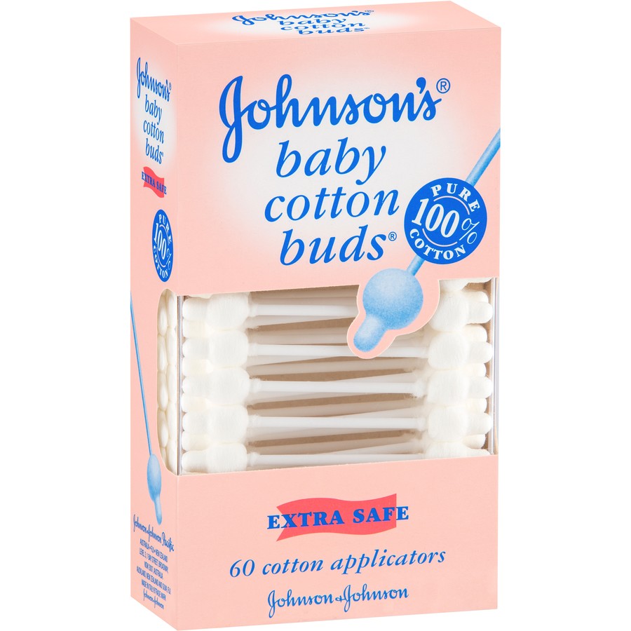 Johnson's Baby Cotton Buds 60pk