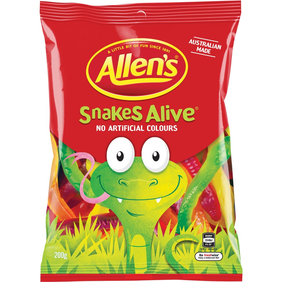 Allen's  Snakes Alive 200g