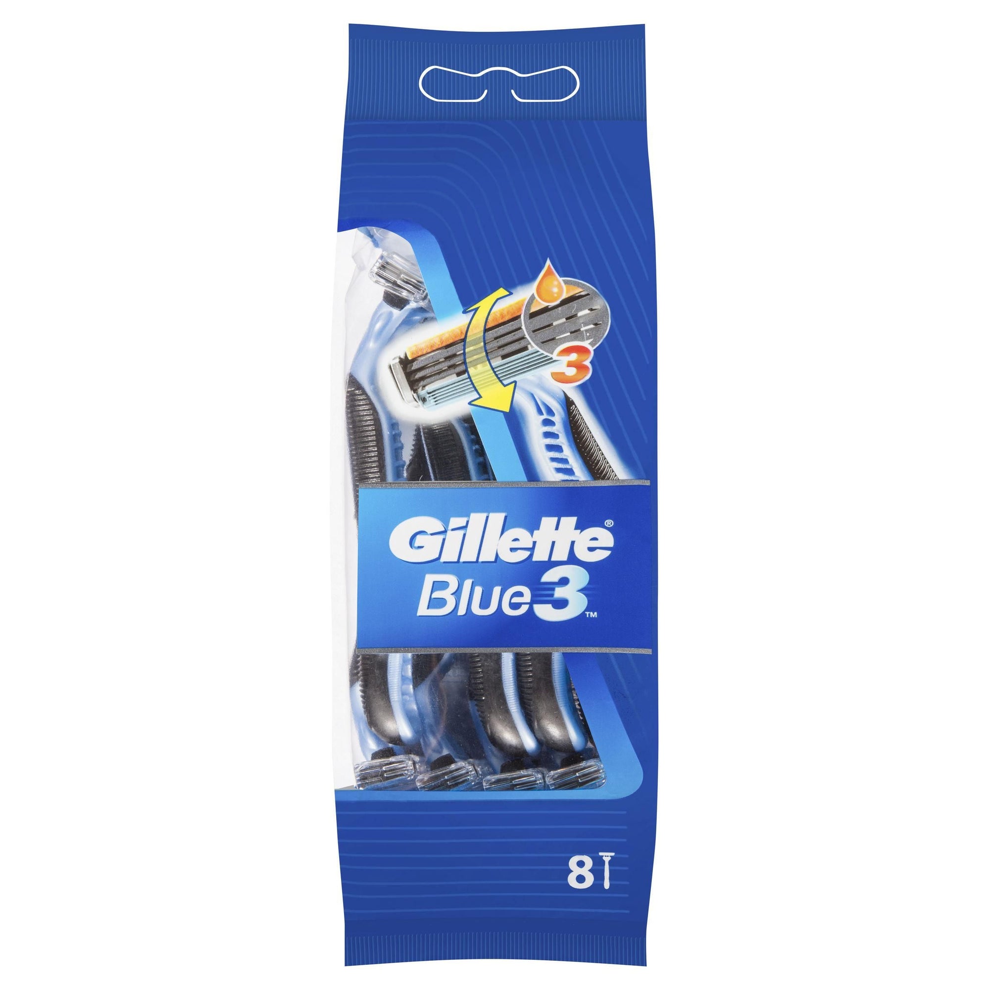 Gillette Blue Disposable Razors 8pk