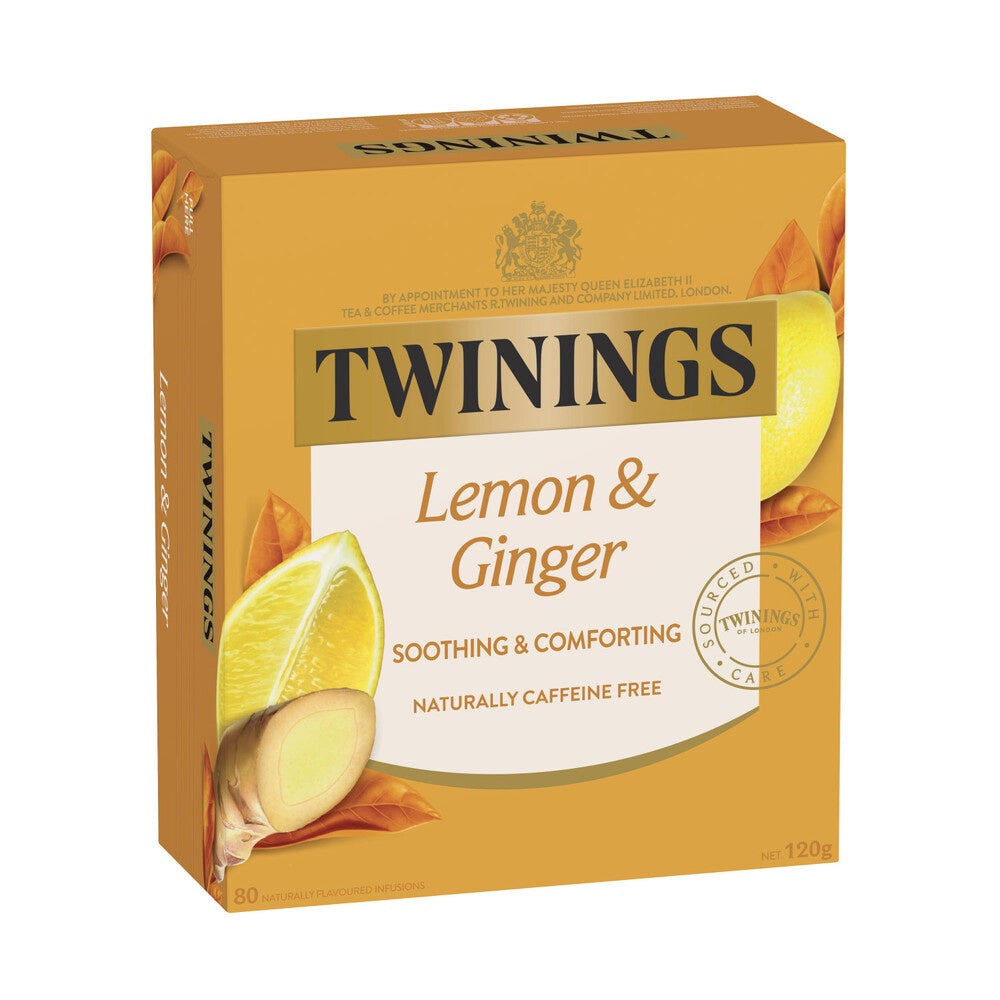 Twinings Lemon & Ginger Tea Bags 120s