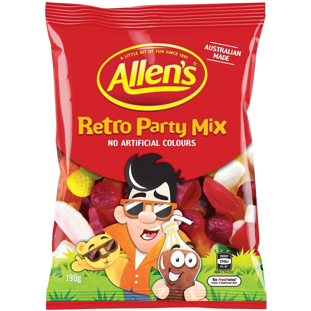 Allen's Retro Party Mix 190g