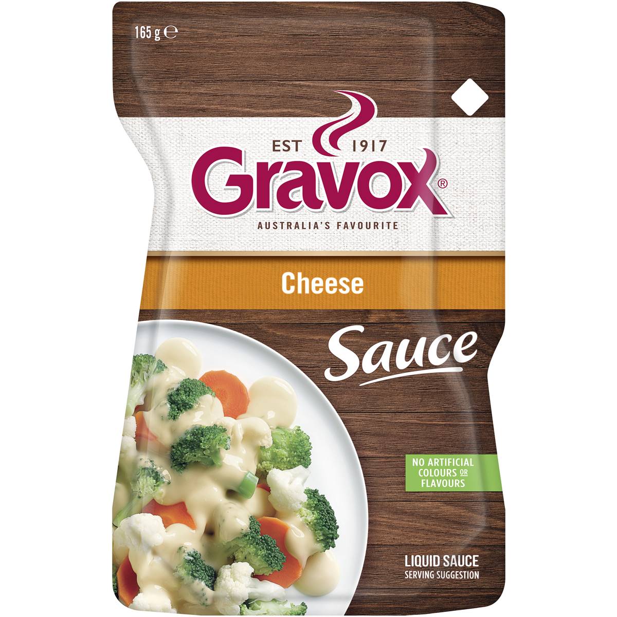 Gravox Cheese Sauce Liquid Pouch 165g