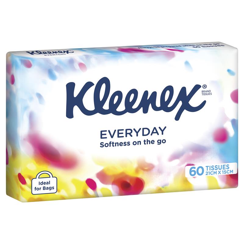 Kleenex Tissues Soft Pack 60pk