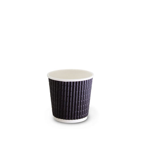 Coffee Cup Charcoal 4oz 25pk