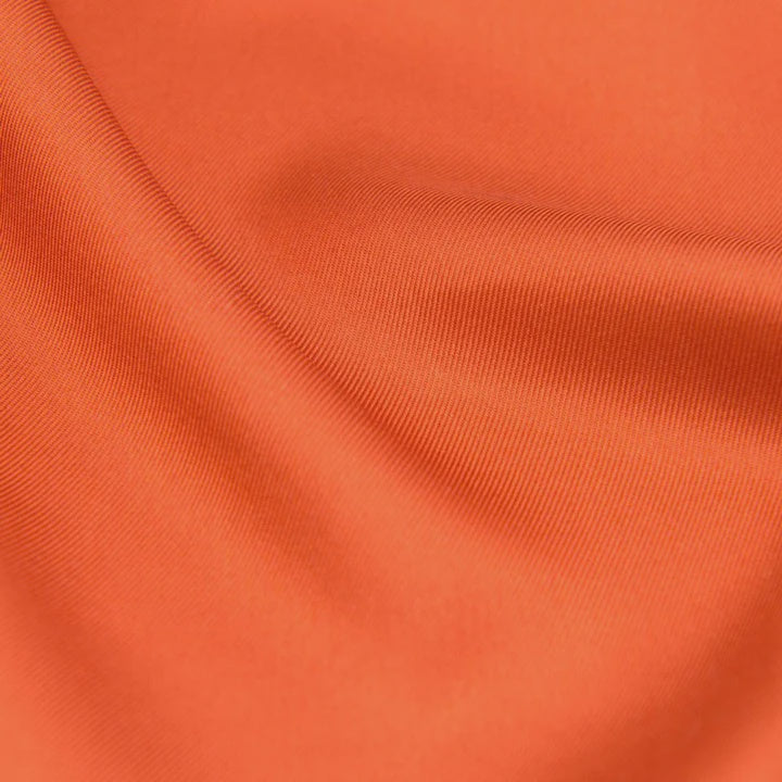 Terracotta 70cm Silk Scarf