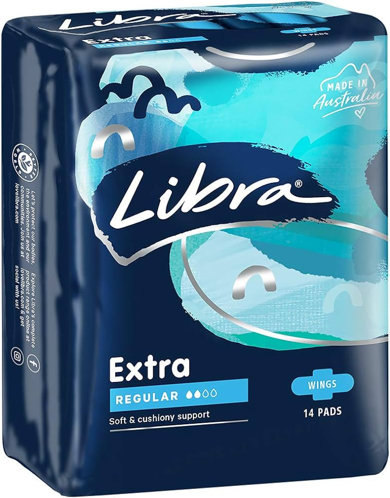 Libra Pads Ultrathin Regular Wings 14pk