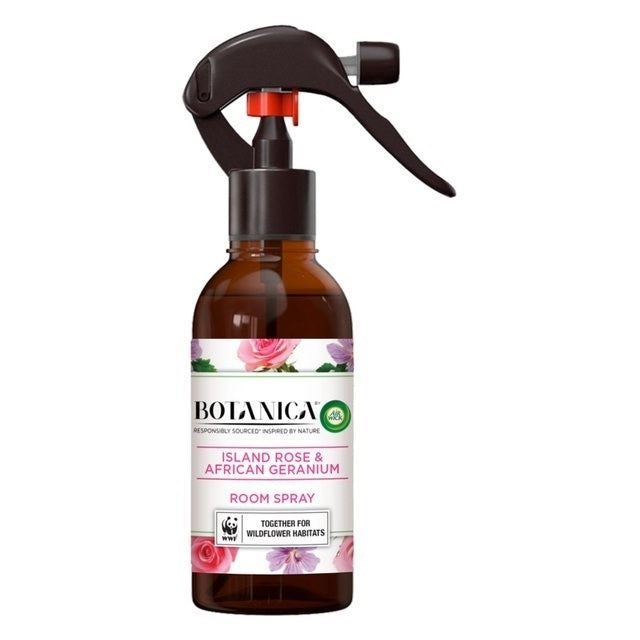 Botanica Island Rose & Geranium Room Spray 236ml