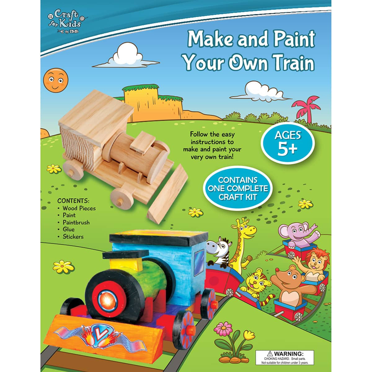 Make & Paint Your Own Train