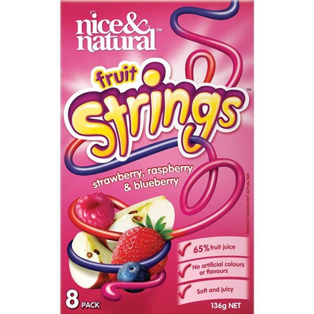 Nice & Natural Strawberry Raspberry & Blueberry