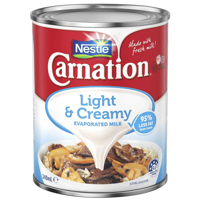 Carnation Light Evaporated Milk 340ml