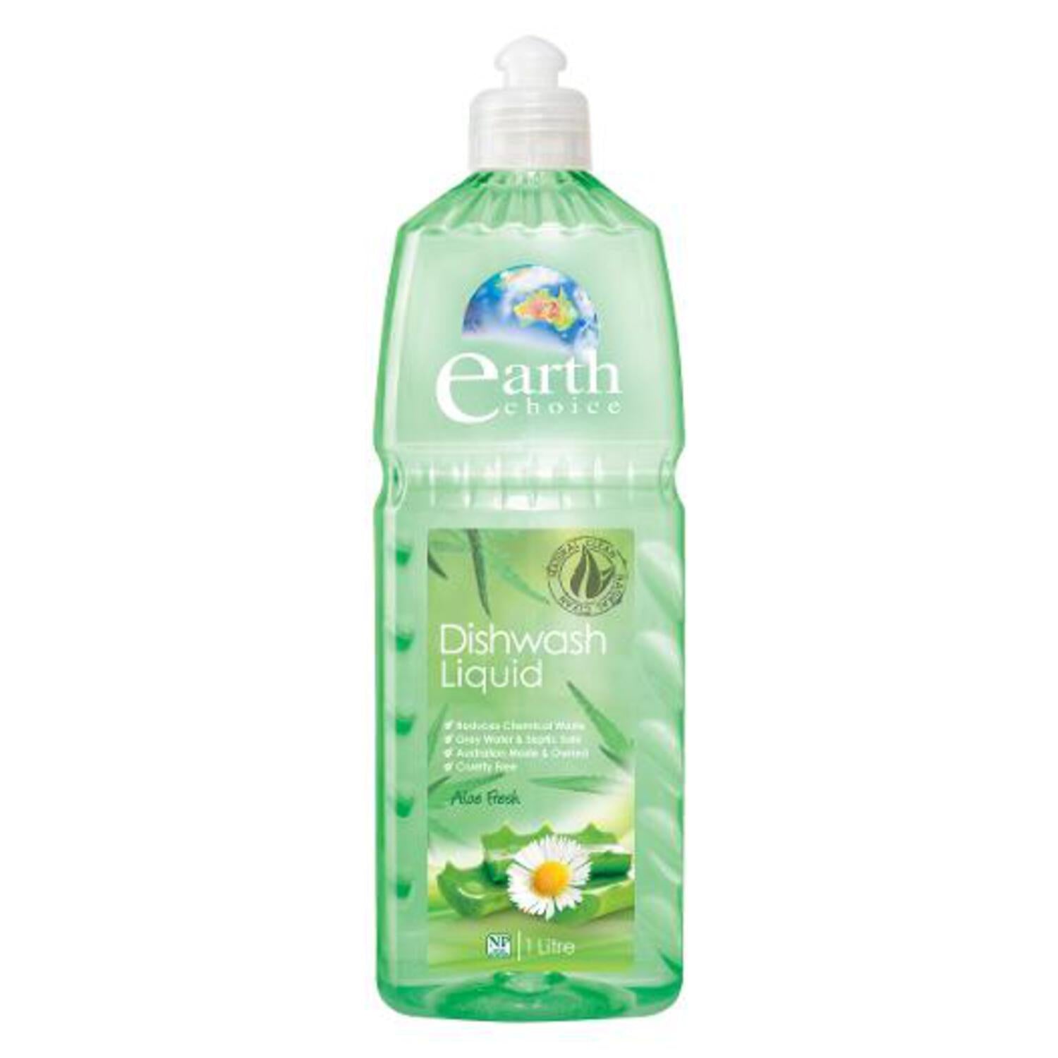 Earth Choice Dishwash Liquid Aloe 1L