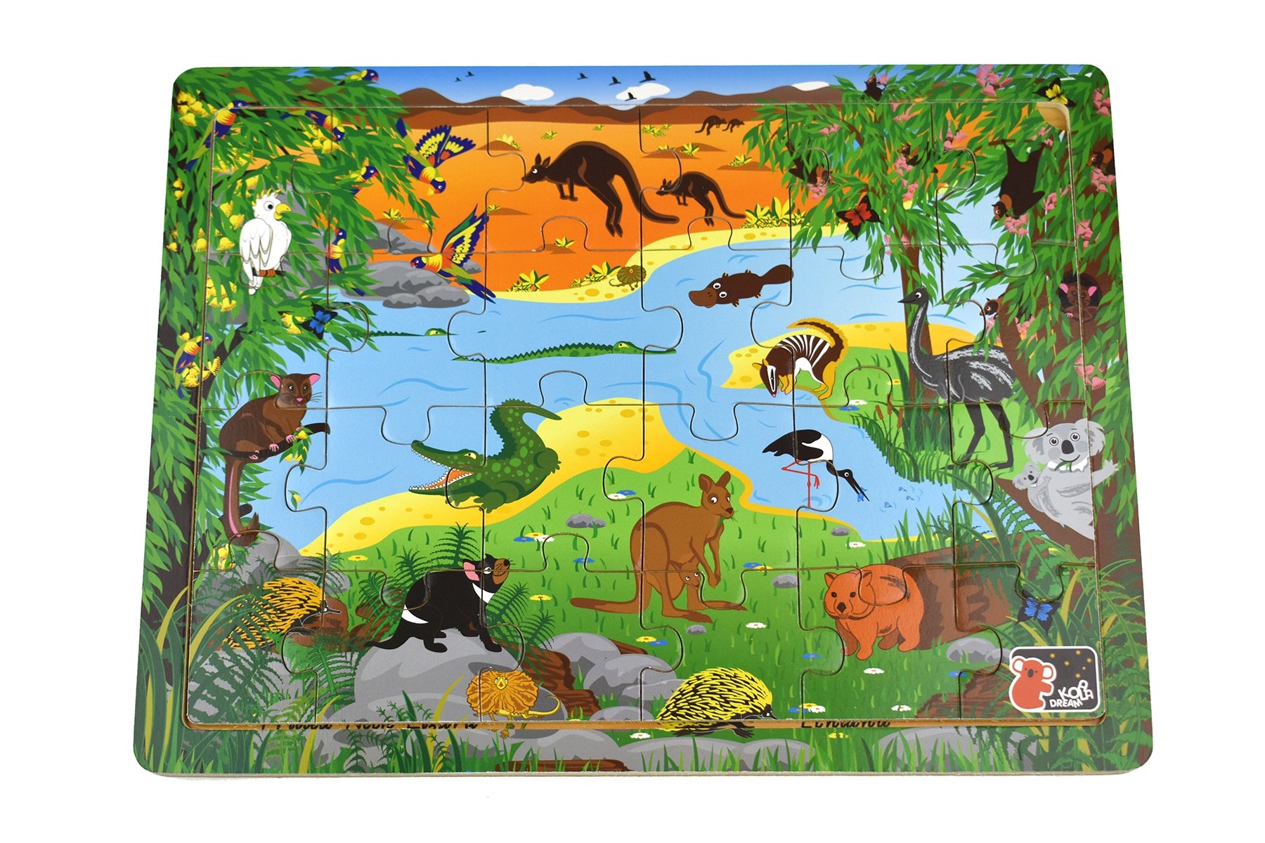 Australian Animal Wooden Jigsaw Puzzle