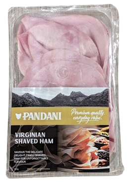 Pandani Virginian Ham Shaved 350g