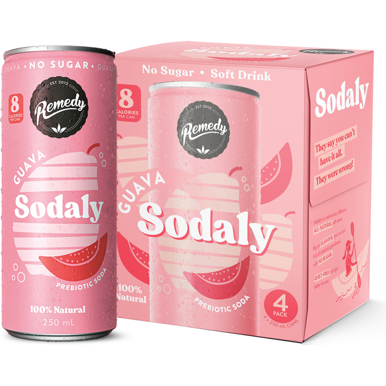 Remedy Sodaly Multipack - Guava 4x250ml