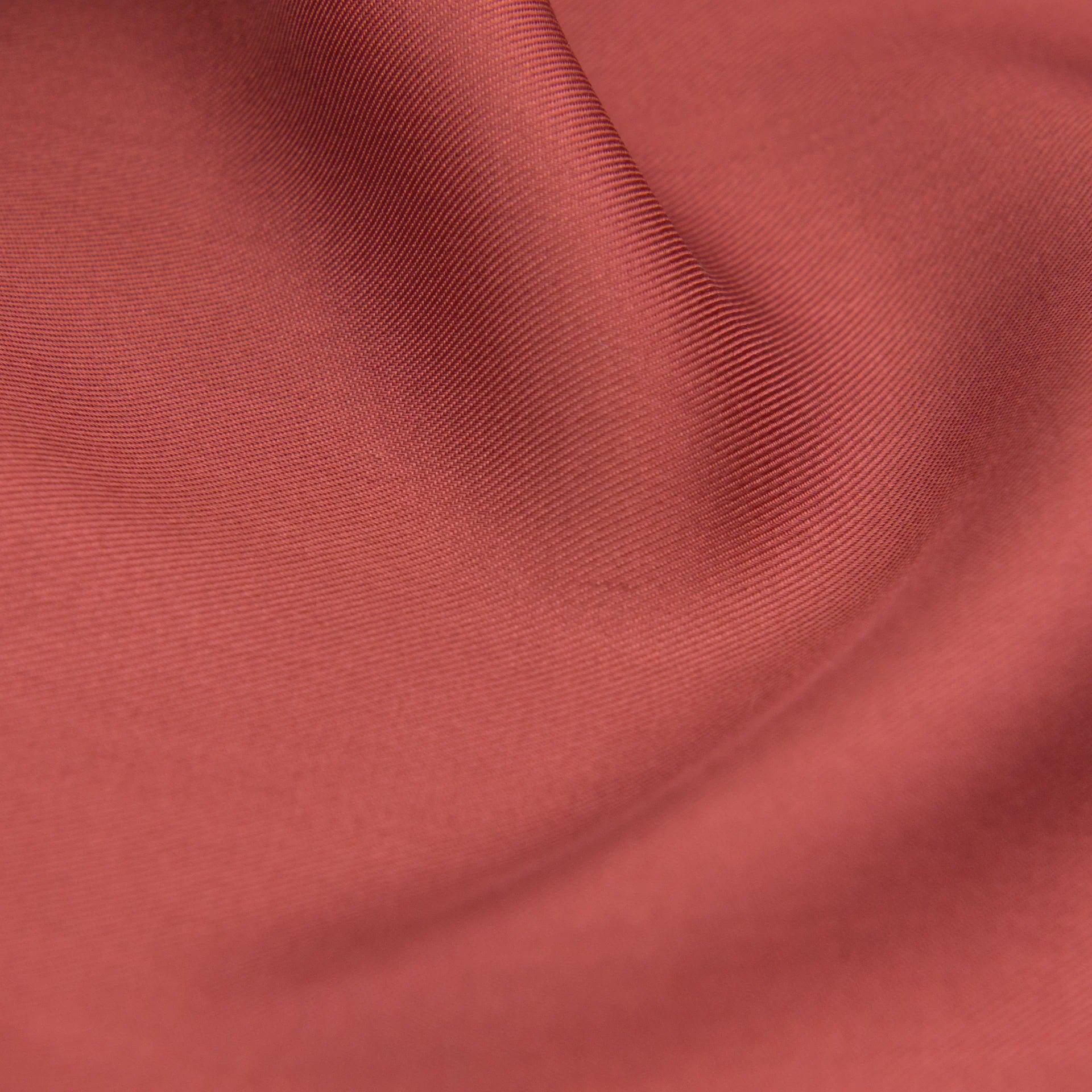 Rust Ribbed Silk Scarf 90cm