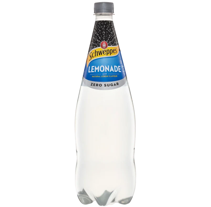 Schweppes Lemonade Sugar Free 1.1L