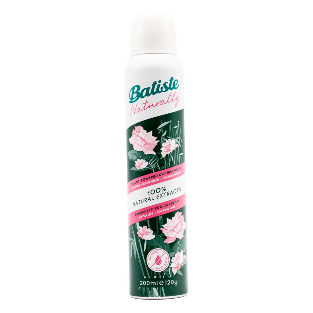 Batiste Dry Shampoo 100% Natural Gardenia 200ml