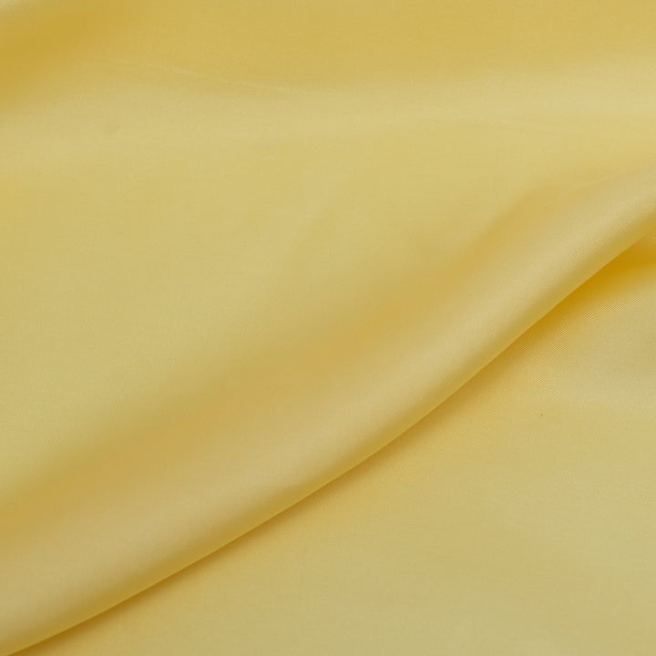 Yellow 70cm Silk Scarf