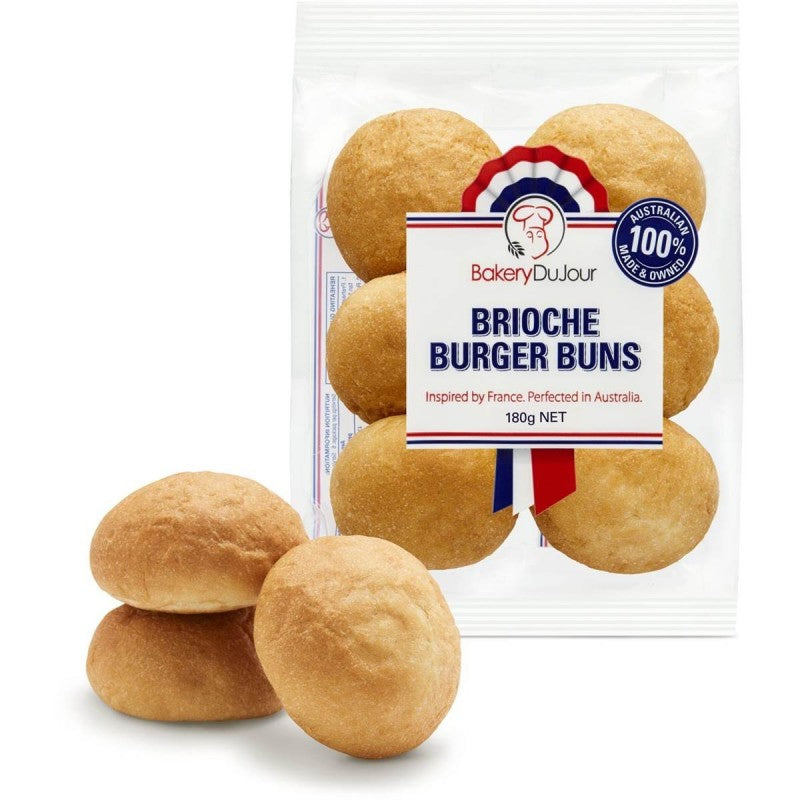 Brioche Buns Slider 6pk 180g
