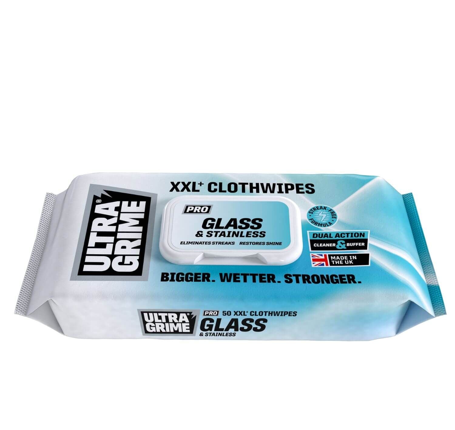 Ultragrime Glass & Stainless Steel XXL 50pk