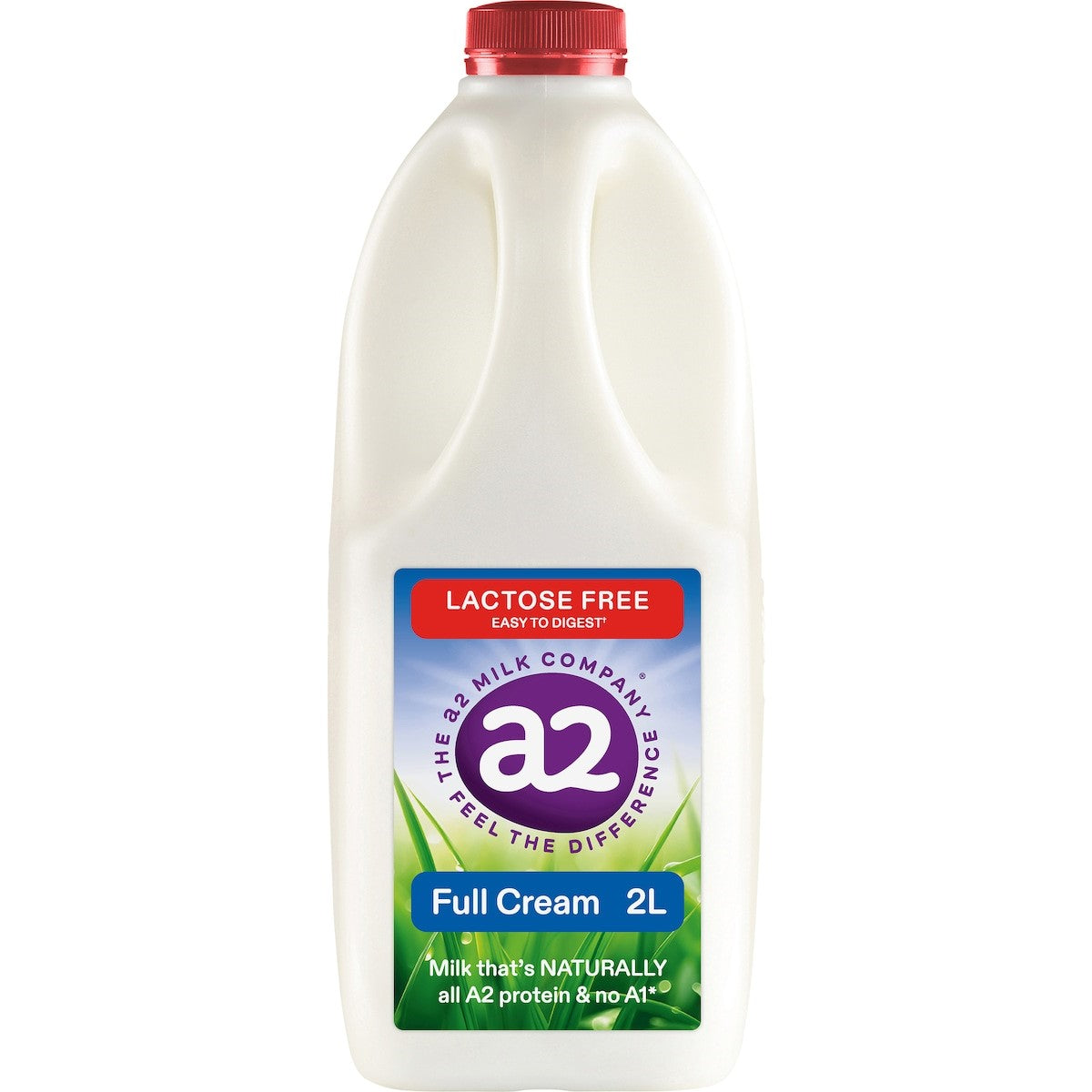 A2 Full Cream Milk Lactose Free 2L