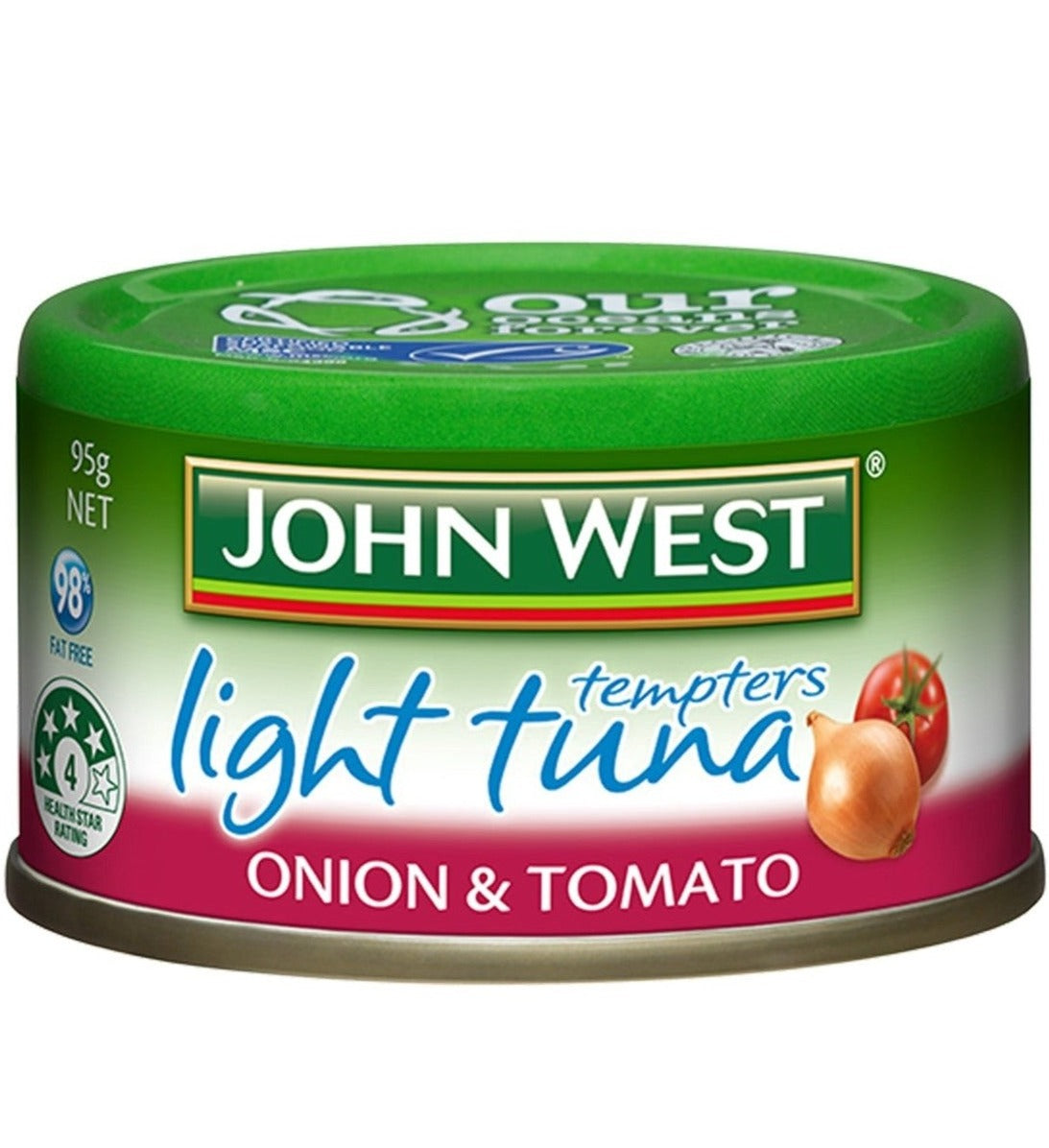 John West Light Tuna Onion & Tomato 95g