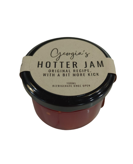 Georgia's Hotter Chilli Jam 100ml