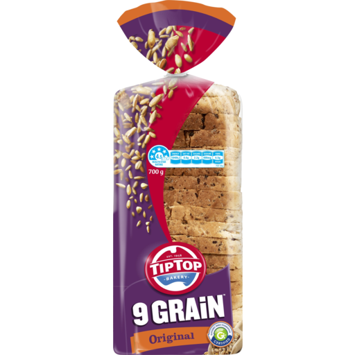 Tip Top Bread 9 Grain Medium 700g
