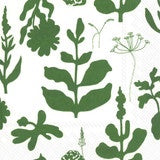 Marimekko Elokuun Varjot Green Cocktail Napkins 20pk