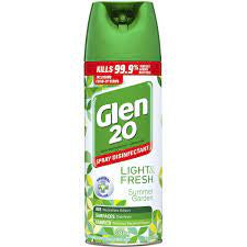 Glen 20 Surface Spray Disinfectant Summer Garden 300g