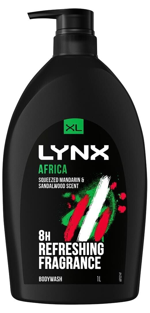 Lynx Body Wash Africa 1L