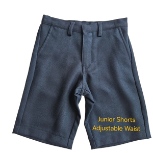 Shorts Junior Navy - Adjustable Waist