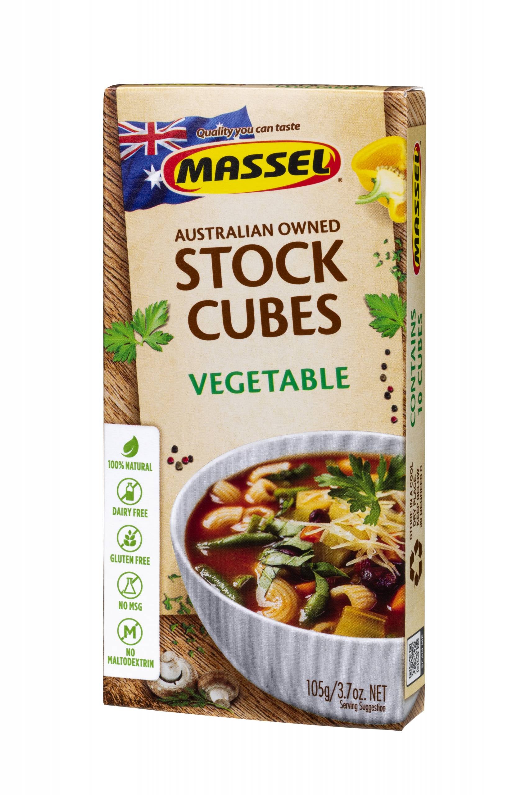 Massel Stock Cube Vegetable 105g 10pk