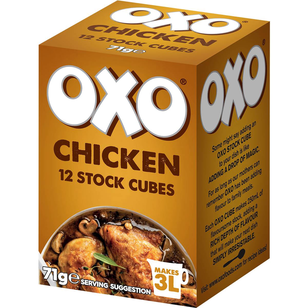 OXO Chicken Stock Cubes 12pk
