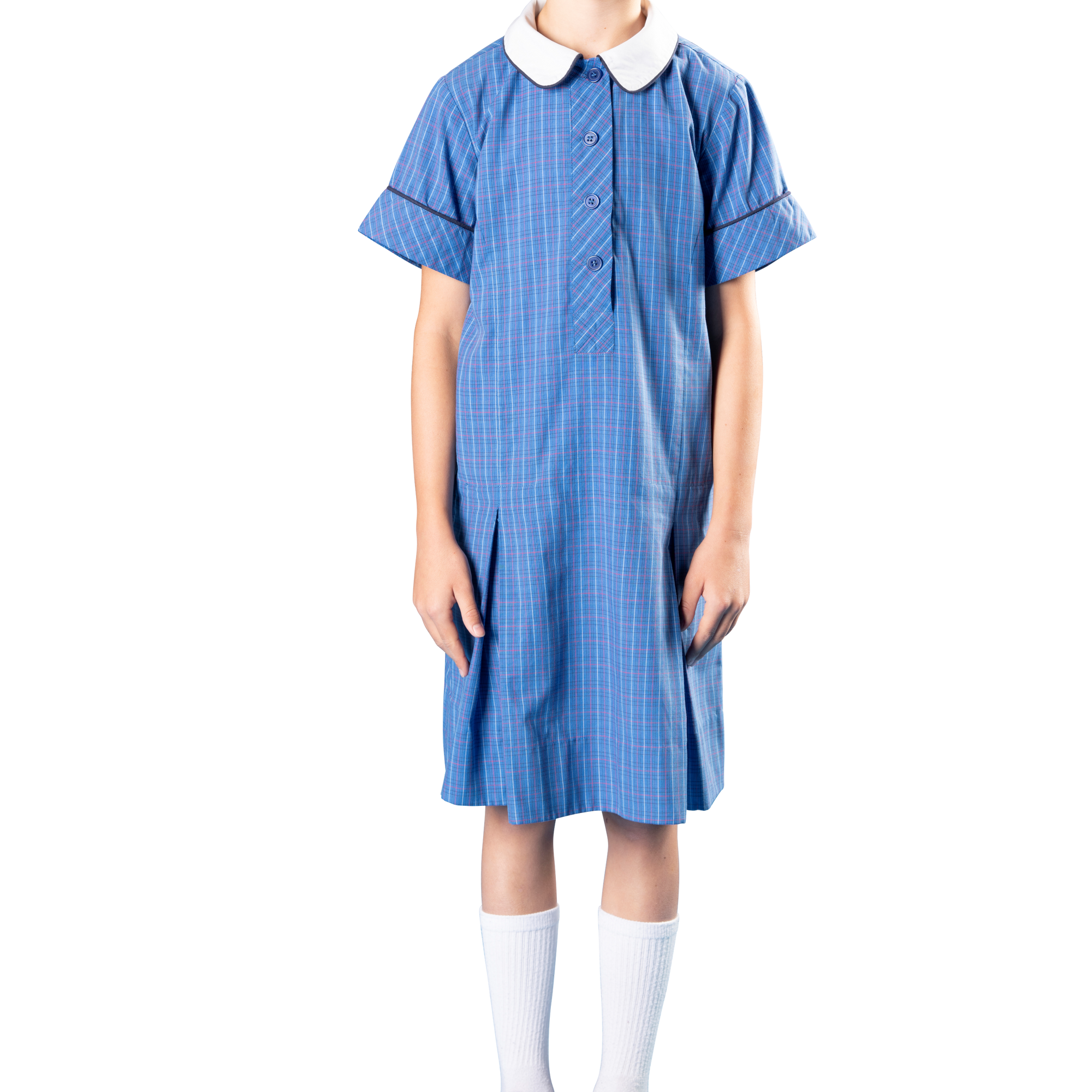 Tunic Blue Check Junior