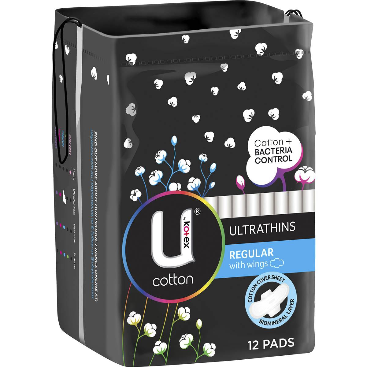 U by Kotex Ultrathin Regular with Wings 12pk