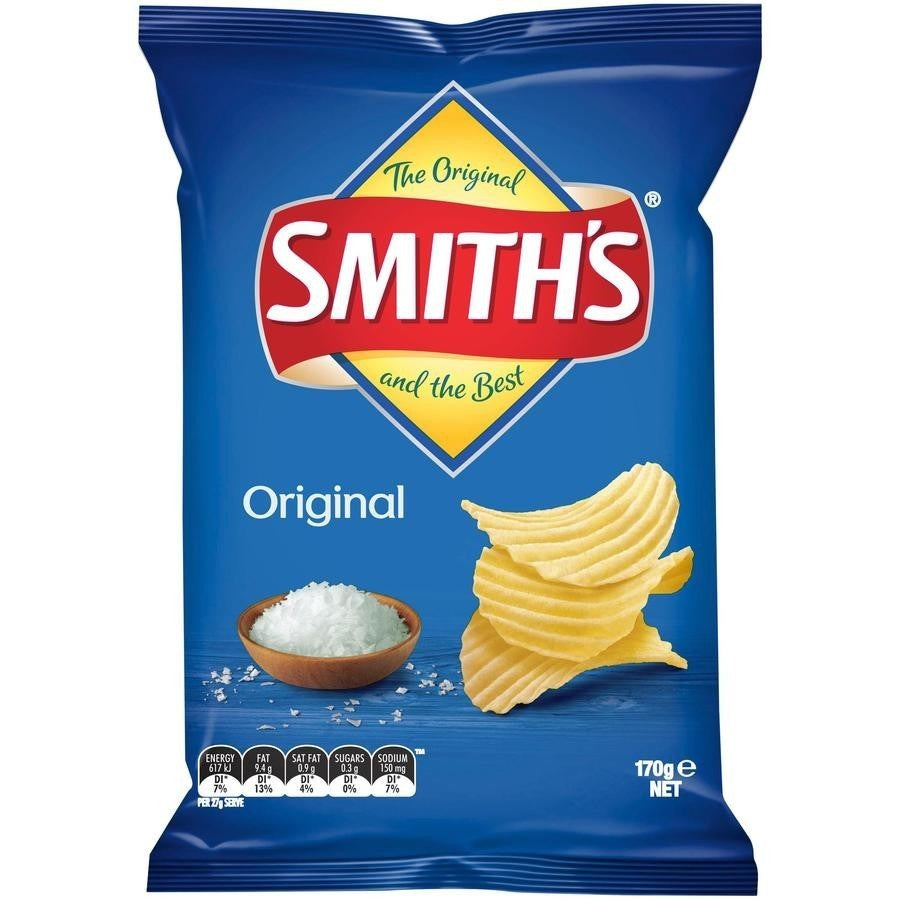 Smiths Original Crinkle Cut Chips 170g