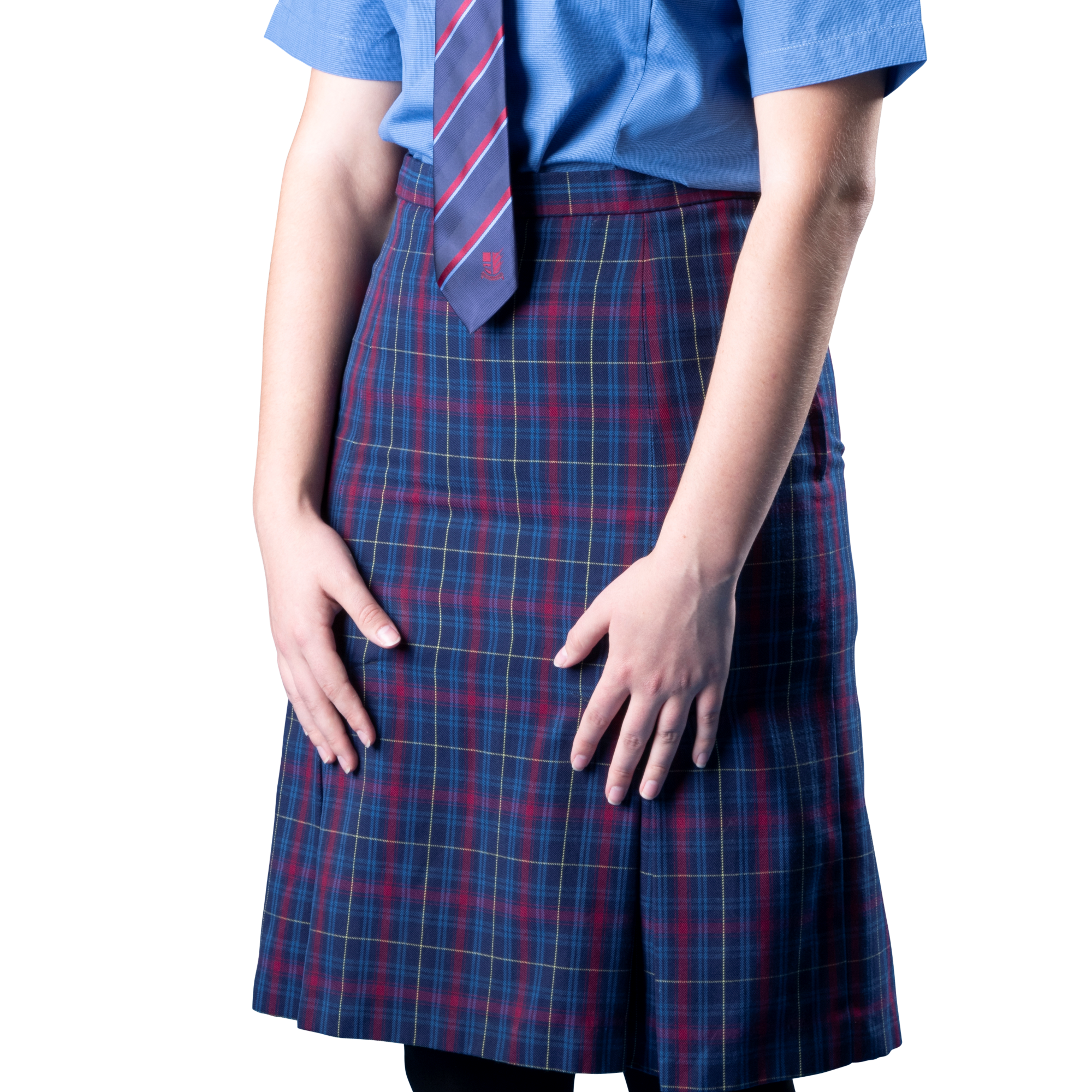 Pleated Skirt Tartan Senior