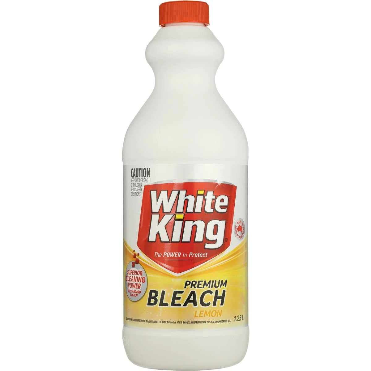 White King Bleach Lemon 1.25L