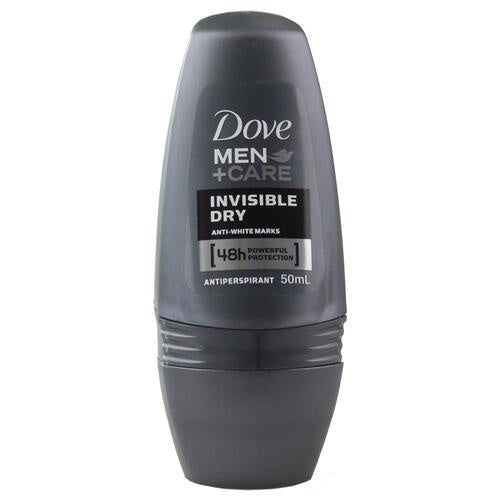 Dove Mens Roll On Deodorant Invisible Dry 50ml