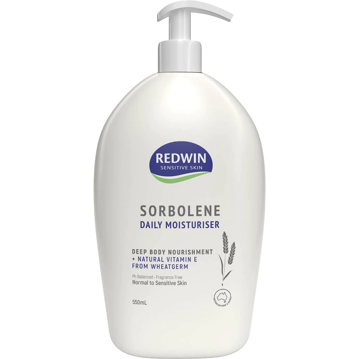 Redwin Sorbolene Moisturiser 550ml