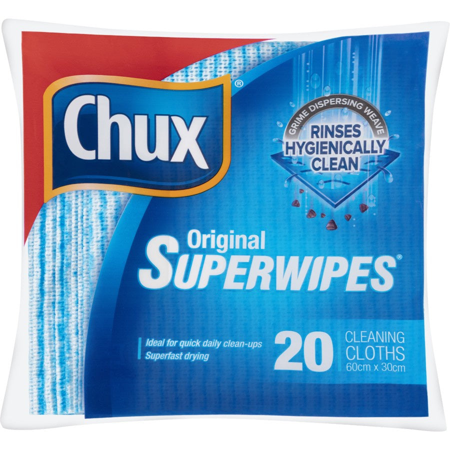 Chux Super Wipes Regular 10pk