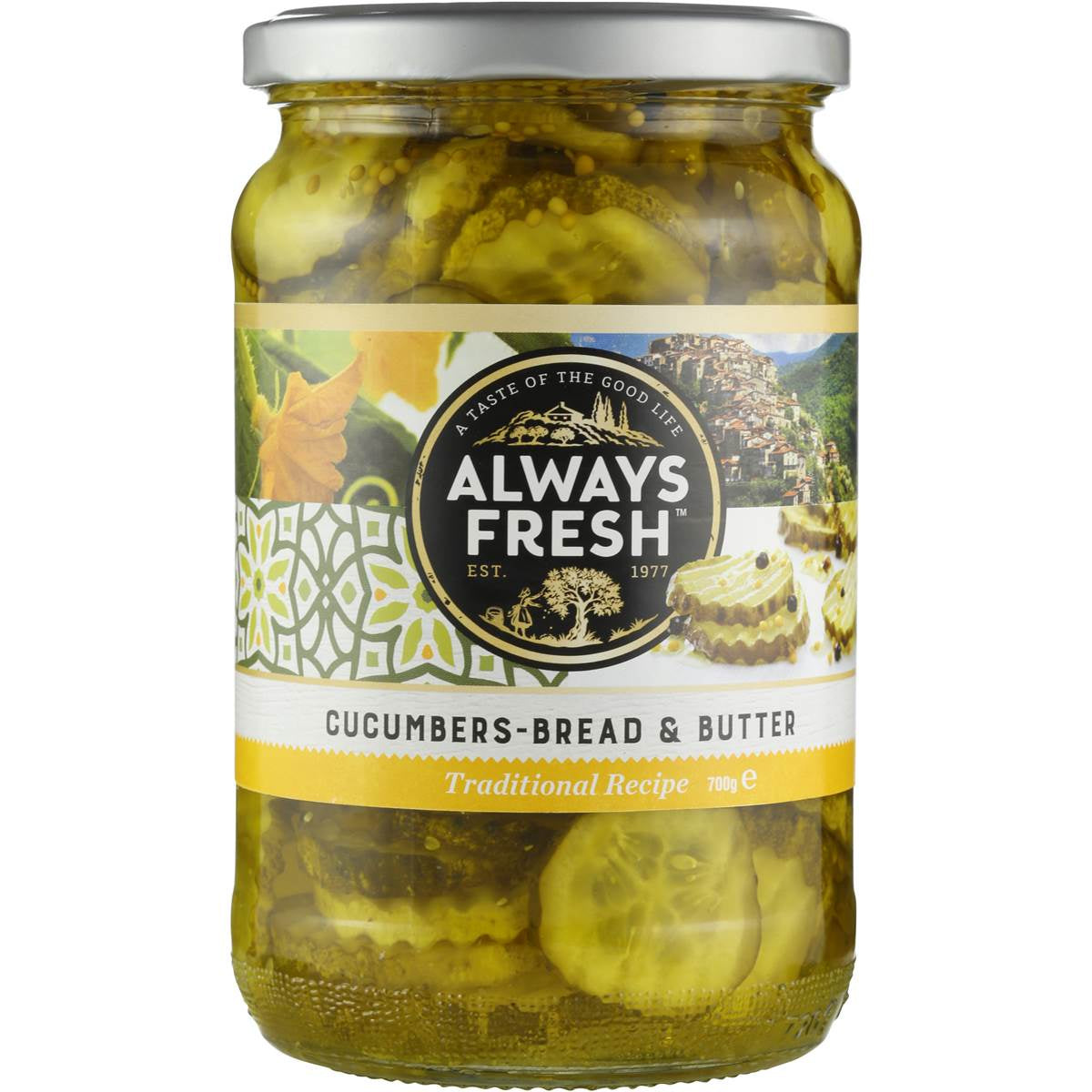 Always Fresh Bread &  Butter Cucumbers 700g
