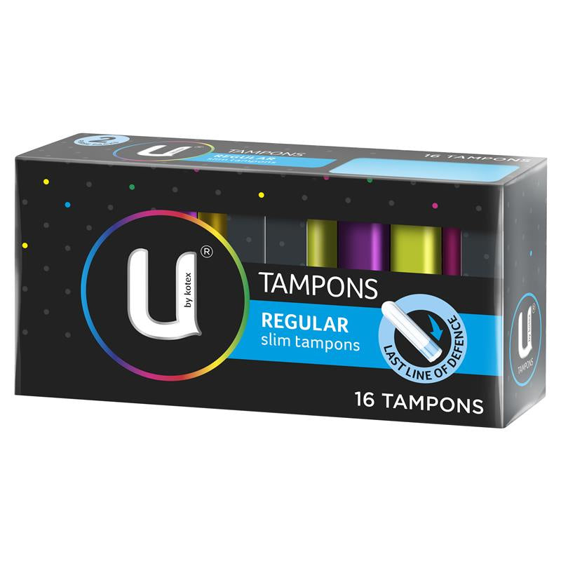 U By Kotex Tampon Regular 16pk