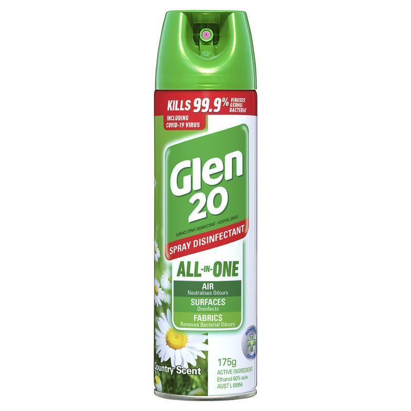 Glen20 Surface Spray Disinfectant Country Scent 300g