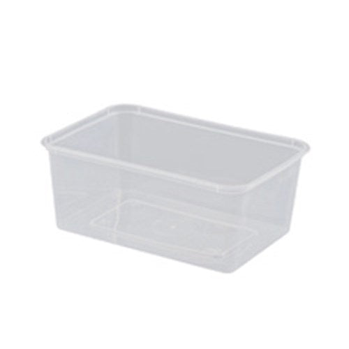 1L Plastic Takeaway Containers with Lids 50pk
