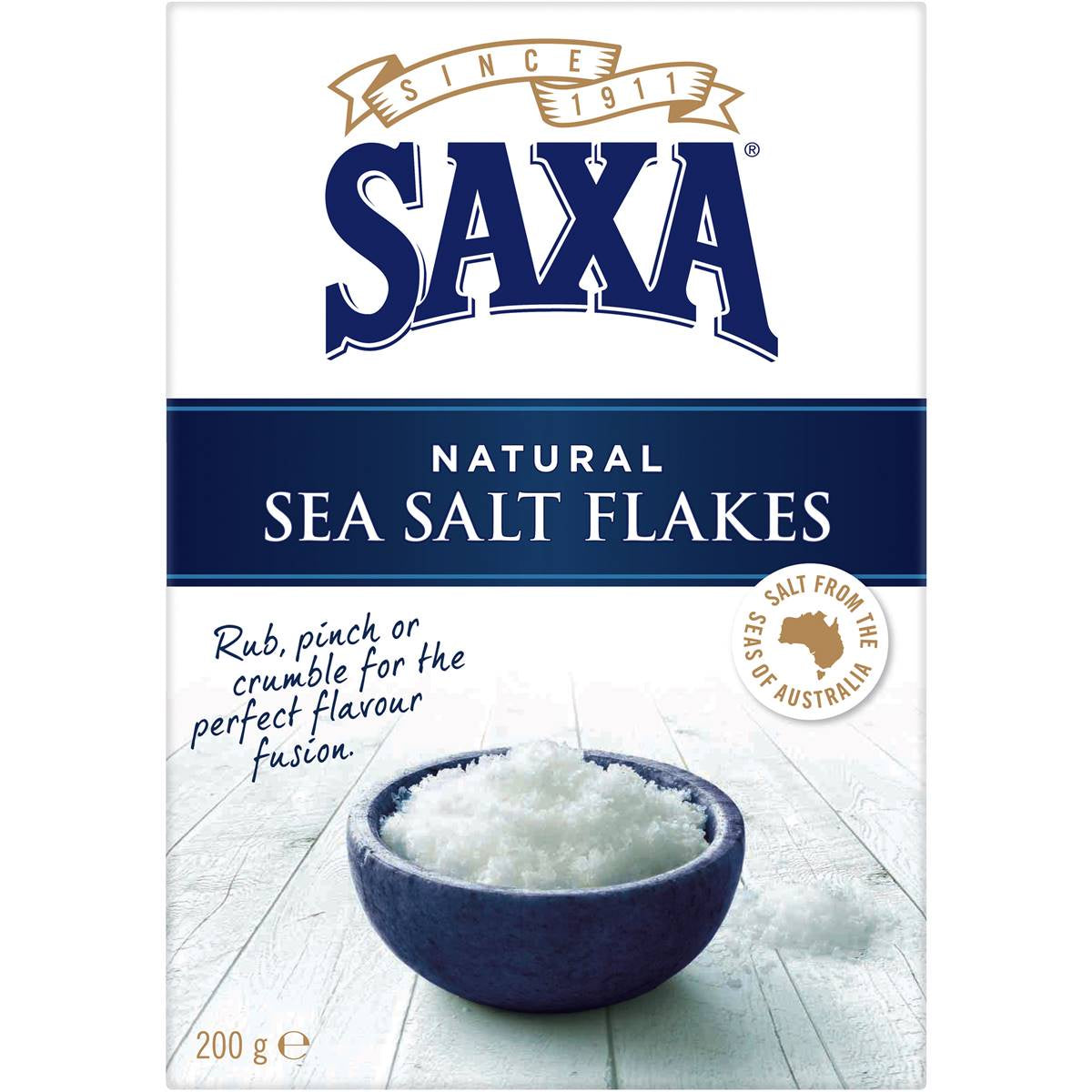 Saxa Sea Salt Flakes 200g