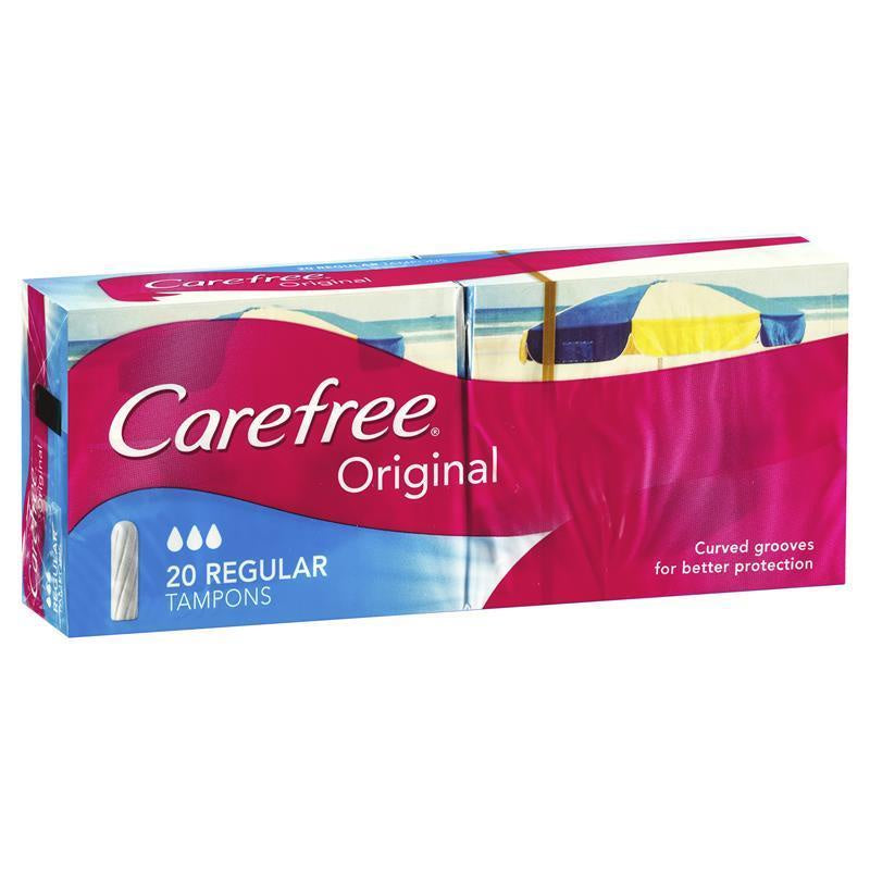 Carefree Tampons Regular 20pk